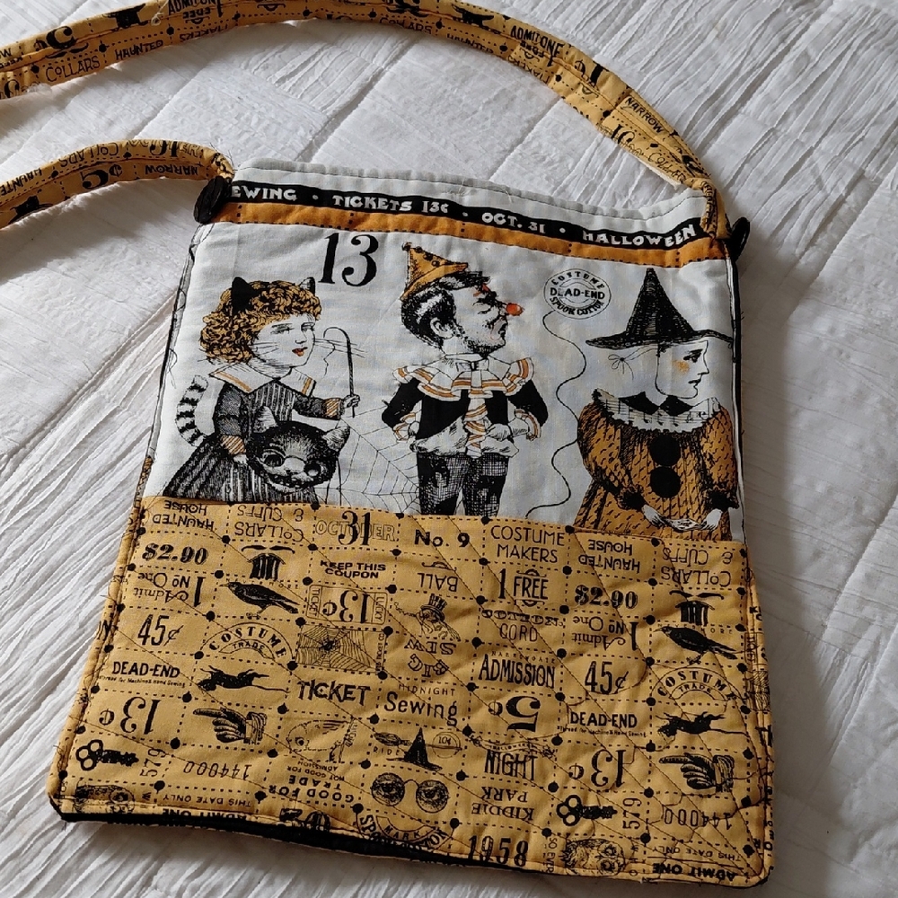 Halloween Themed Handmade Artisian  Women's Bag